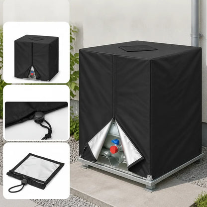 IBC Tank Cover 1000L UV-Reflective Drawstring Fit