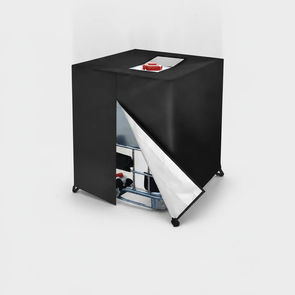IBC Tank Cover 1000L UV-Reflective Drawstring Fit