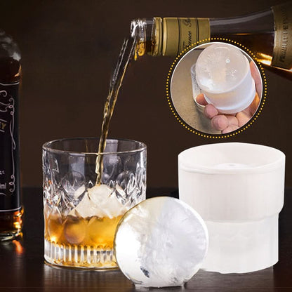 Ice Ball Maker Slow-Melting Stackable & Leak-Proof