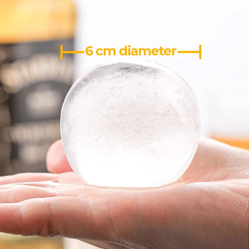 Ice Ball Maker Slow-Melting Stackable & Leak-Proof