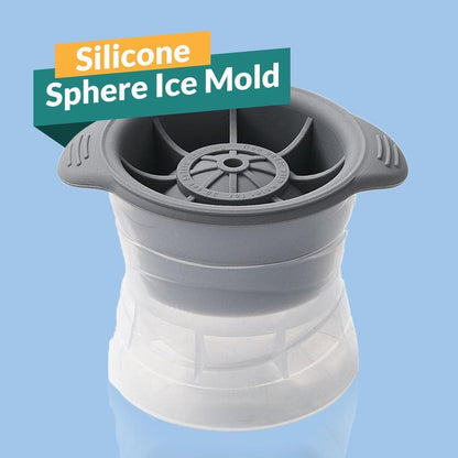 Ice Ball Mold Silicone Slow-Melt 2.6 Inch