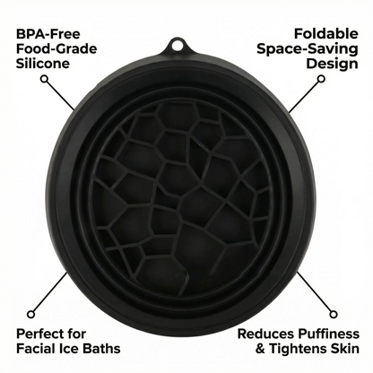 Ice Cube Mold Honeycomb Slow-Melting Silicone Dishwasher-Safe