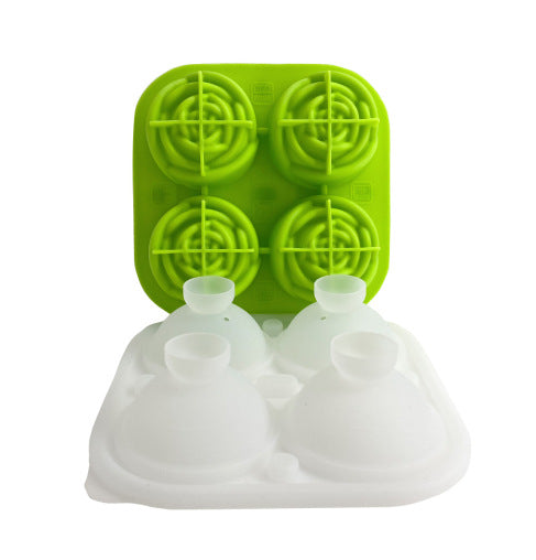 Ice Cube Mold Rose-Shaped Slow-Melting Silicone