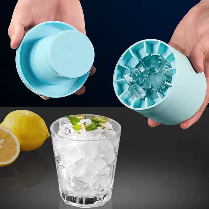 Ice Cube Tray Single-Batch Food-Grade Silicone Lid