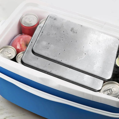 Ice Packs Slim Stainless Steel No Meltwater