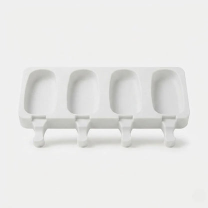 Ice Pop Mold Food Grade Silicone 4-Cavity