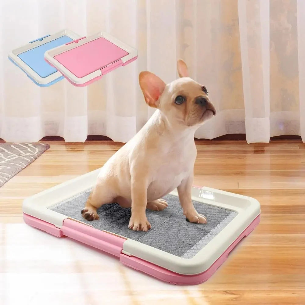 Indoor Dog Toilet Non-Slip Mat & Removable Tray
