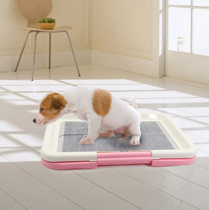 Indoor Dog Toilet Non-Slip Mat & Removable Tray