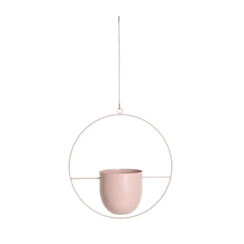 Indoor Hanging Planter Iron Space-Saving 20-25cm
