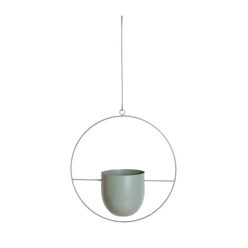 Indoor Hanging Planter Iron Space-Saving 20-25cm