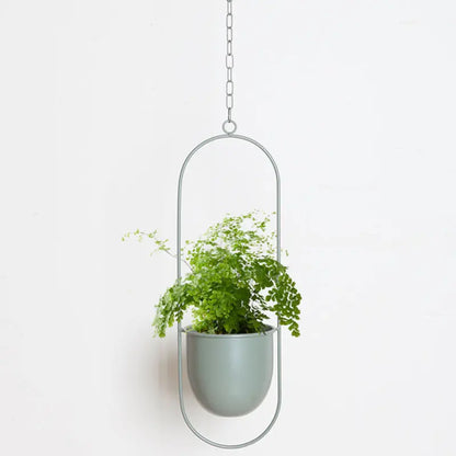Indoor Hanging Planter Iron Space-Saving 20-25cm