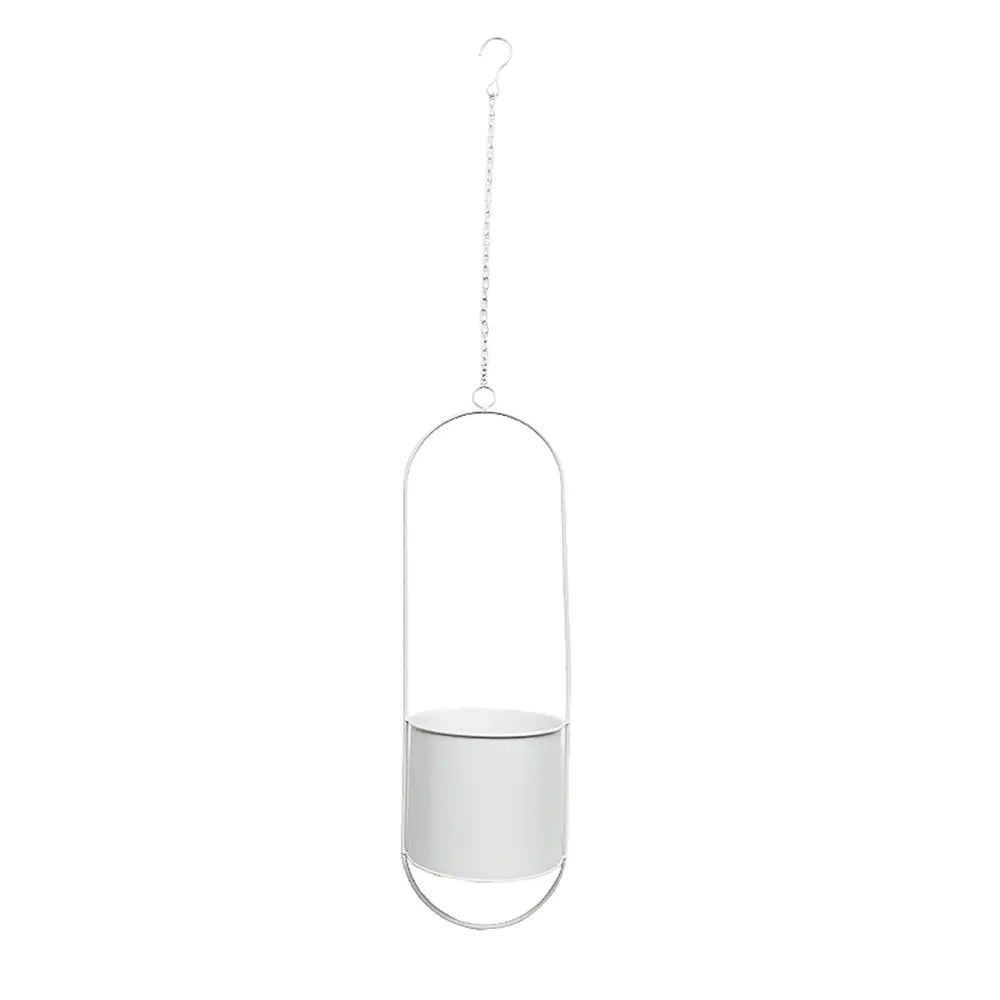 Indoor Hanging Planter Iron Space-Saving 20-25cm