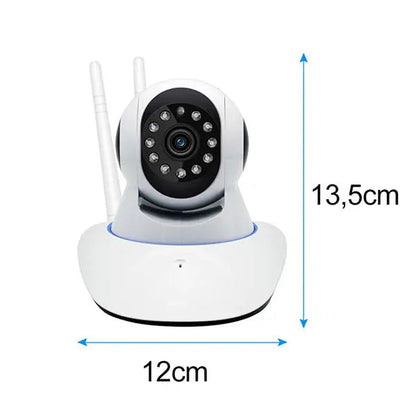 Indoor Security Camera 1080p Night Vision & Two-Way Audio