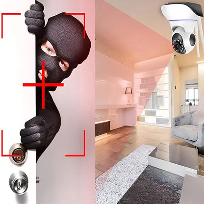 Indoor Security Camera 1080p Night Vision & Two-Way Audio