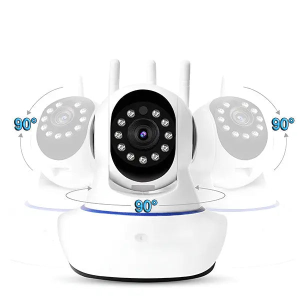 Indoor Security Camera 1080p Night Vision & Two-Way Audio