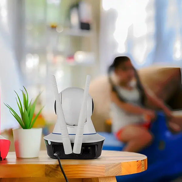 Indoor Security Camera 1080p Night Vision & Two-Way Audio