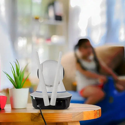 Indoor Security Camera 1080p Night Vision & Two-Way Audio