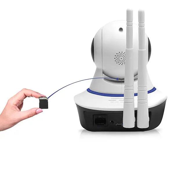 Indoor Security Camera 1080p Night Vision & Two-Way Audio