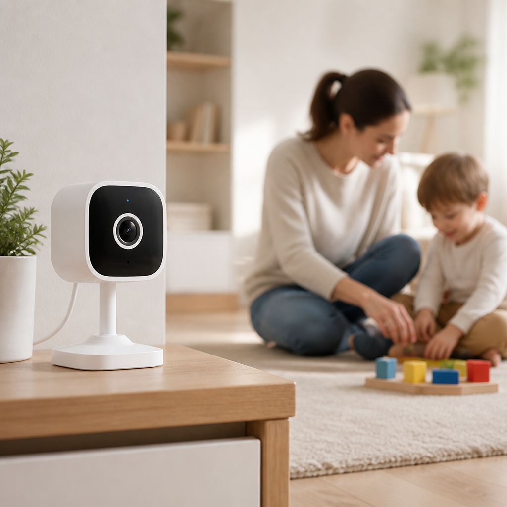 Indoor Wi‑Fi Camera 1080p AI Person Detection Night Vision