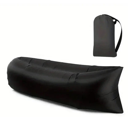 Inflatable Lounger Quick-Inflate Ergonomic Back Support