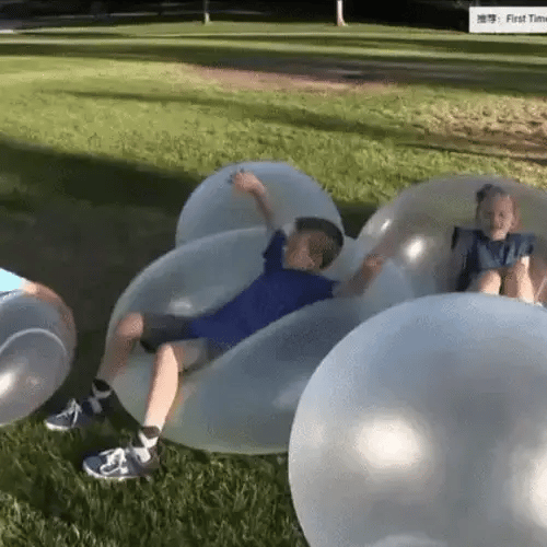 Inflatable Play Ball Tear-Resistant TPR Self-Sealing Valve