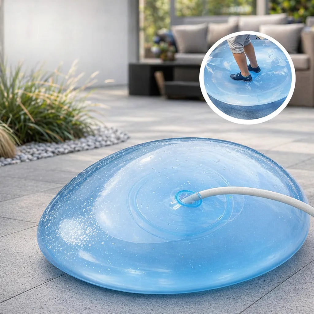 Inflatable Play Ball Tear-Resistant TPR Self-Sealing Valve