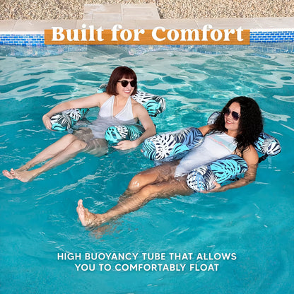 Inflatable Pool Hammock Reinforced PVC Quick Valve