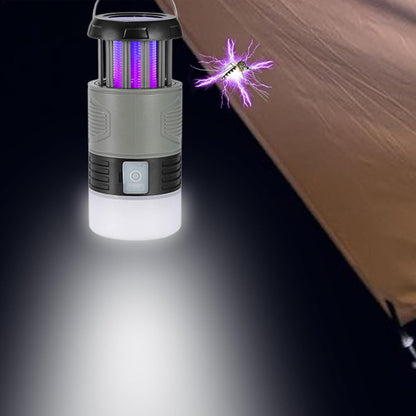 Insect Trap Lamp Solar & USB-C Waterproof 12-Hour Runtime