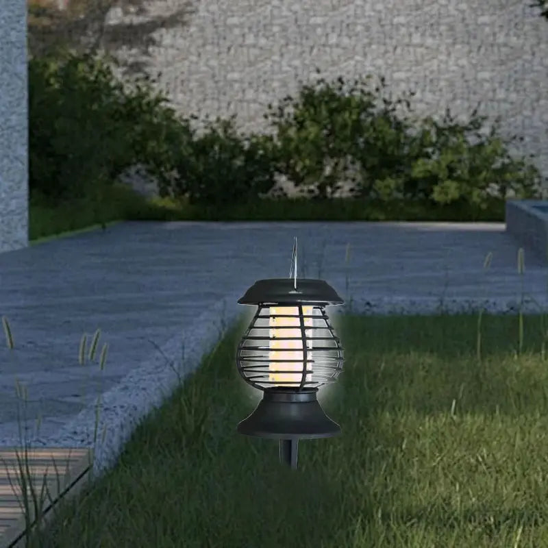 Insect Trap Solar-Powered UV Light Chemical-Free