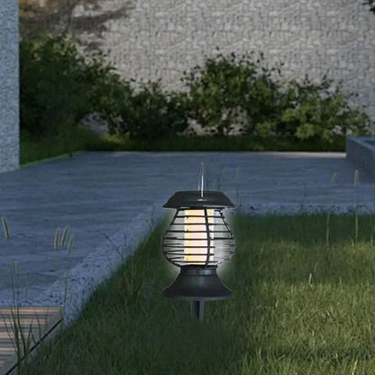 Insect Trap Solar-Powered UV Light Chemical-Free
