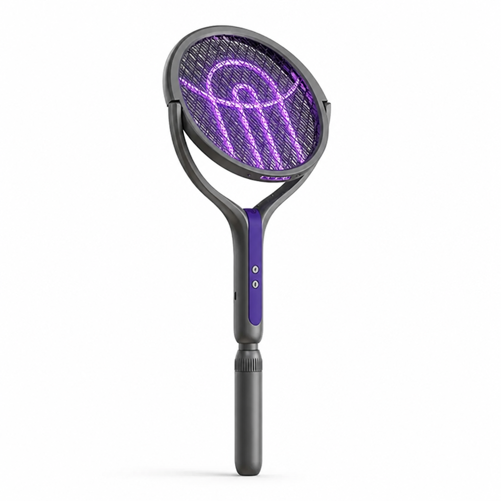 Insect Zapper & UV Light USB Rechargeable Extendable Handle