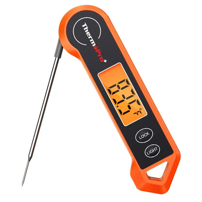 Instant-Read Thermometer Motion-Activated Auto-Rotating LCD