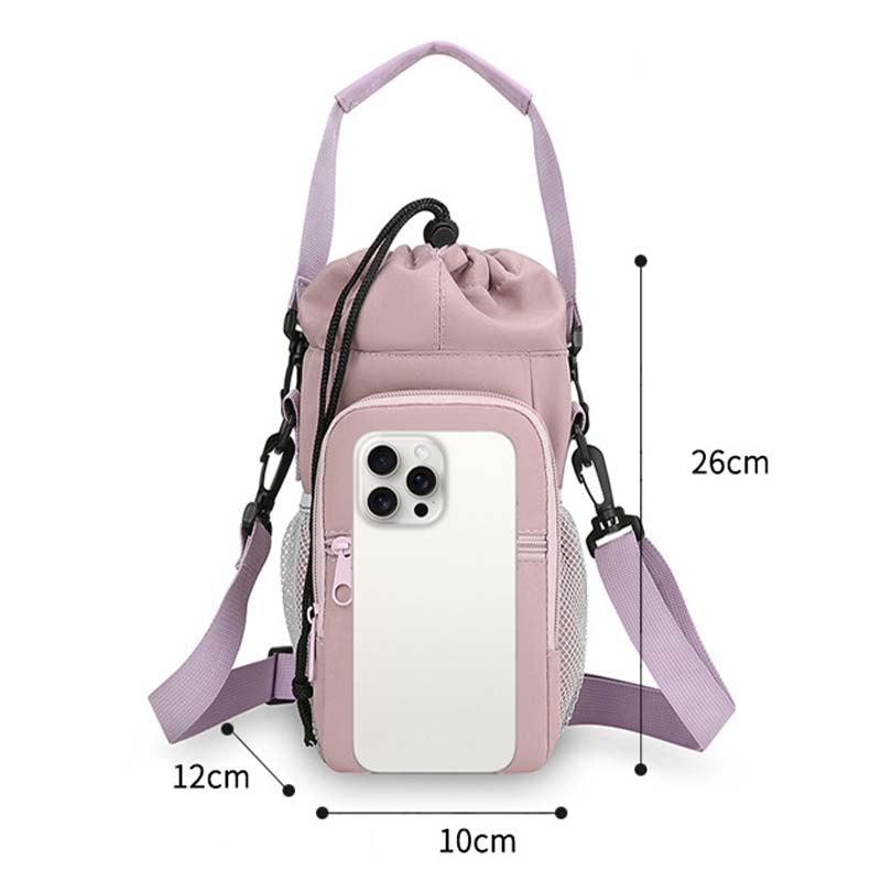 Insulated Crossbody Bag Waterproof Nylon & Thermal Lining