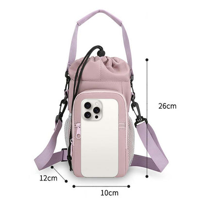 Insulated Crossbody Bag Waterproof Nylon & Thermal Lining