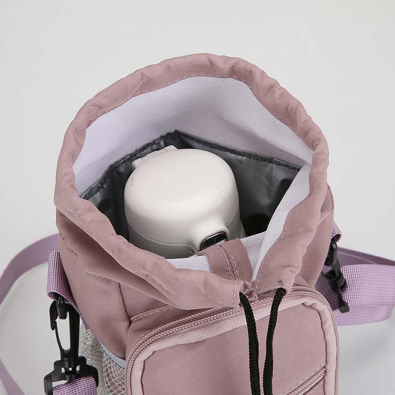 Insulated Crossbody Bag Waterproof Nylon & Thermal Lining