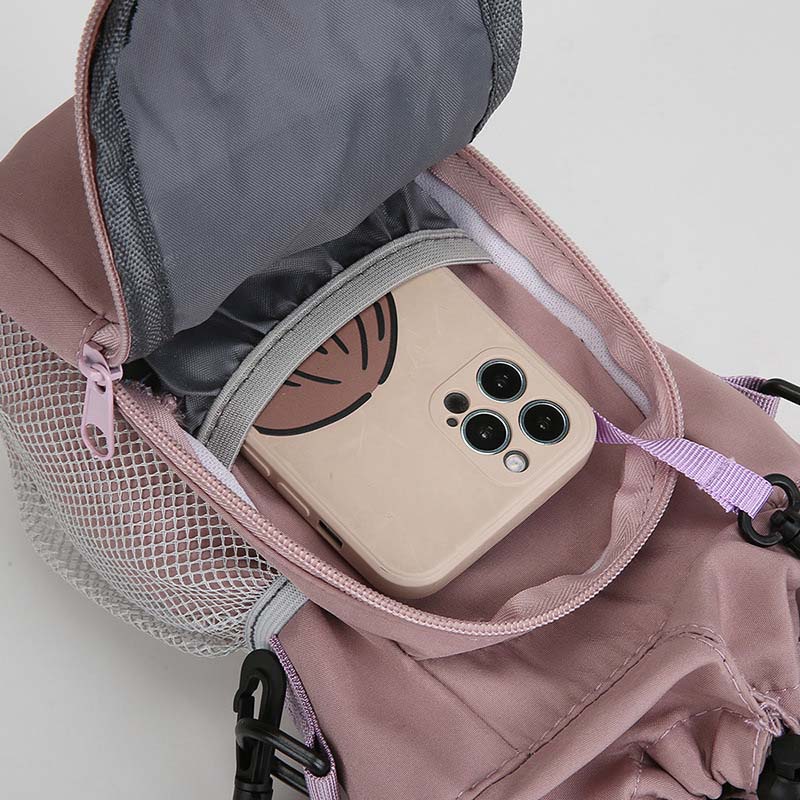 Insulated Crossbody Bag Waterproof Nylon & Thermal Lining