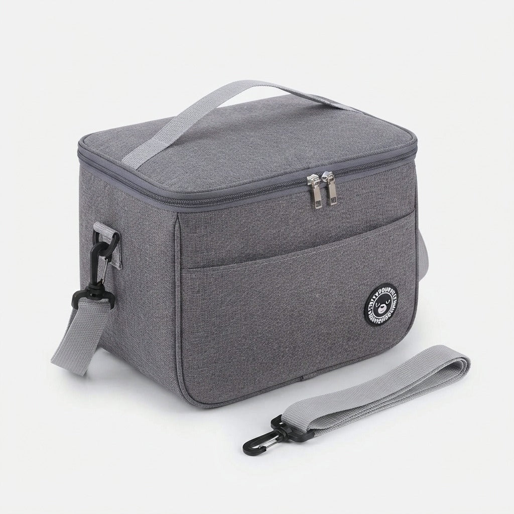 Insulated Lunch Bag Water-Repellent Oxford & Detachable Padded Strap