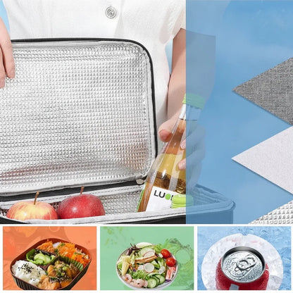 Insulated Lunch Bag Water-Repellent Oxford & Detachable Padded Strap