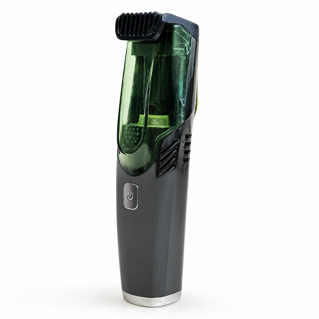 Integrated Hair-Catcher & USB-C Rechargeable Beard Trimmer