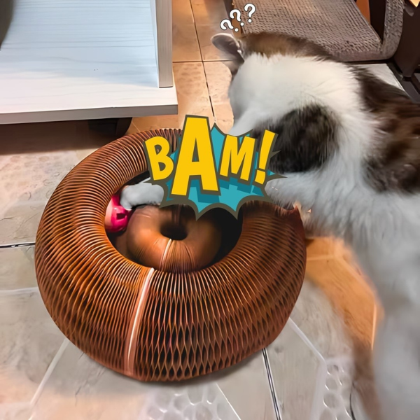 Interactive Cat Toy Random-Motion Scratch-Resistant Non-Toxic