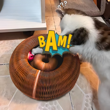 Interactive Cat Toy Random-Motion Scratch-Resistant Non-Toxic