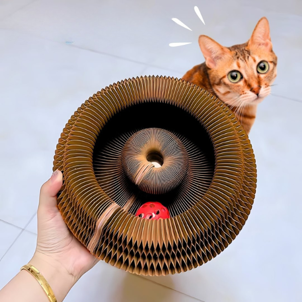 Interactive Cat Toy Random-Motion Scratch-Resistant Non-Toxic