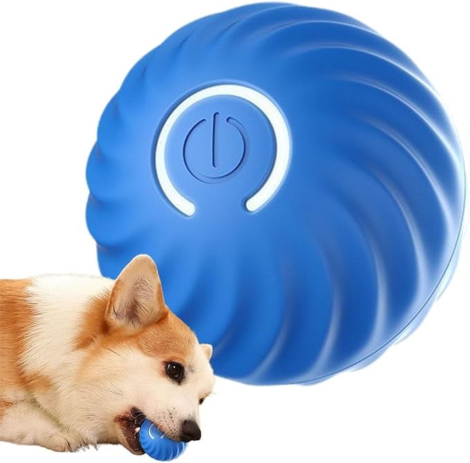 Interactive Dog Ball Sensor-Activated 60-Min Playtime