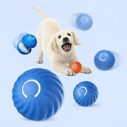 Interactive Dog Ball Sensor-Activated 60-Min Playtime