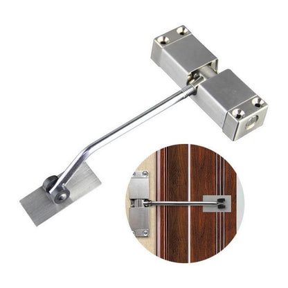 Interior Door Closer Adjustable Closing Force Stainless Steel