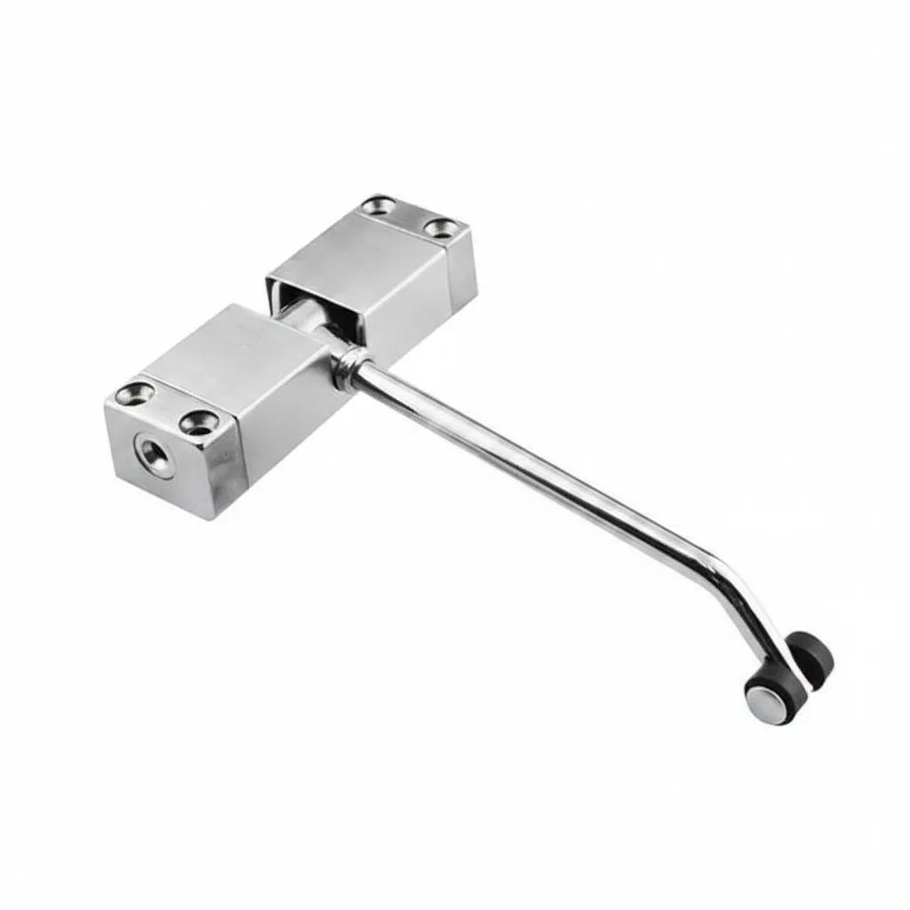 Interior Door Closer Adjustable Closing Force Stainless Steel
