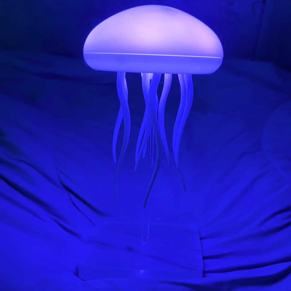 Jellyfish Night Light Silicone Tentacles Color-Changing LED