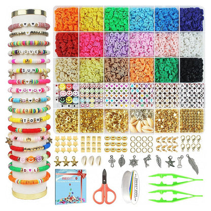 Jewelry Making Kit Over 6000 Pieces Beads & Charms