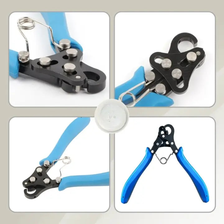 Jewelry Pliers Integrated Cutter & Loop Former Non-Slip Handle