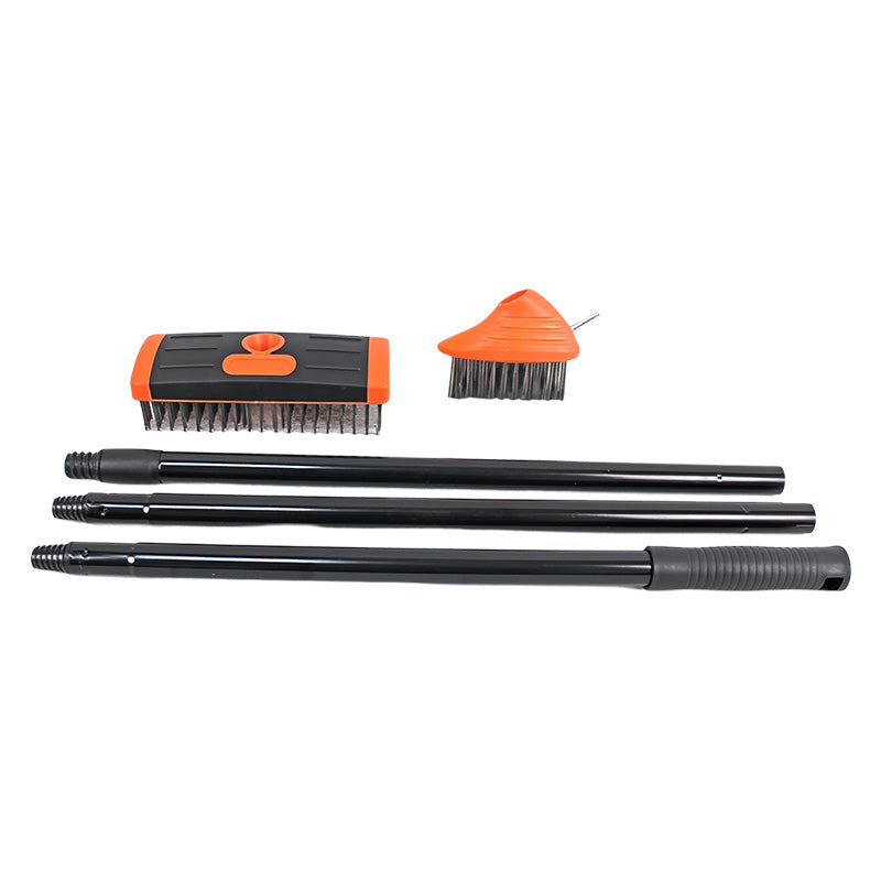 Joint Brush Telescopic Handle Steel Bristles & Three Heads